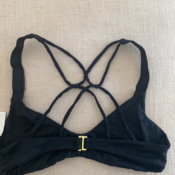 B. Swim black bikini top - Picture 3 of 3